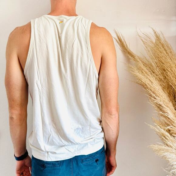 FABLETICS Cream Red Yellow Blue 24/7 Unisex Pride Us Our We Tank Top Shirt S - Picture 8 of 11